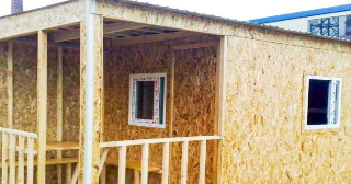 Сарай из дерева под ключ в Сланцах – строительствопо цене от 40840 рублей