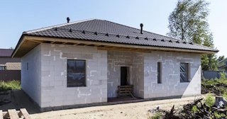 Строительство домов из газобетона в Сланцах - под ключ, цены от 132730 | Строй-Мск
