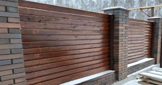 Столбы для забора из кирпича в Сланцах - Выгодные цены от 3166 рублей