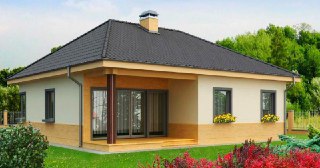Строительство одноэтажных домов Сланцы цена от 23483 руб. м2